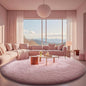 Ophanie Area Rugs for Living Room Bedroom, Upgrade Non-Slip Fluffy Soft Grey Shag Carpet, Indoor Floor Gray 4x6 Fuzzy Shaggy Living Room Plush Rug for Kids Home Dorm Decor Aesthetic
