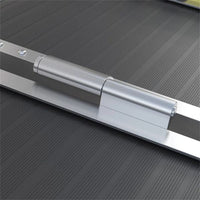 8FT Foldable Threshold Ramp with Non - Slip Surface, Wheelchair Ramp,Aluminum Handicap Ramp - 7DAY'S