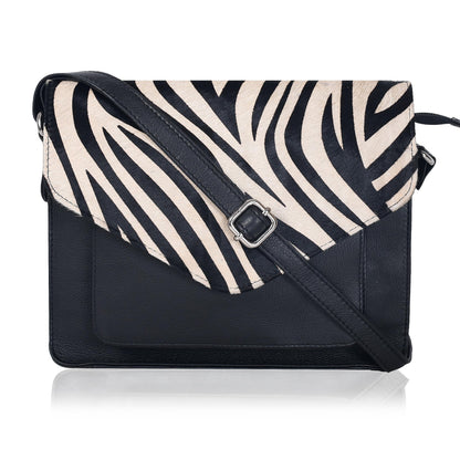 Leather Flapover Crossbody Handbag Purse for Women with Adjustable Strap & Overflap Snap Closure Tote/Bag