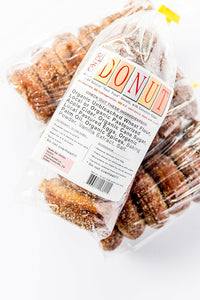 Carpe Donut Organic Apple Cider Cinnamon Sugar or Plain Donut (Cinnamon Sugar, 72)