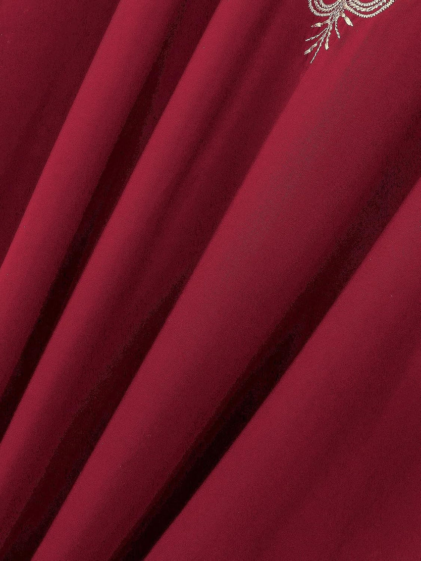 EDOLYNSA Moroccan Kaftan Dresses for Women Plus Size Caftans Loungewear Embroidered Beach Kaftan Cover up moomoo House Dress