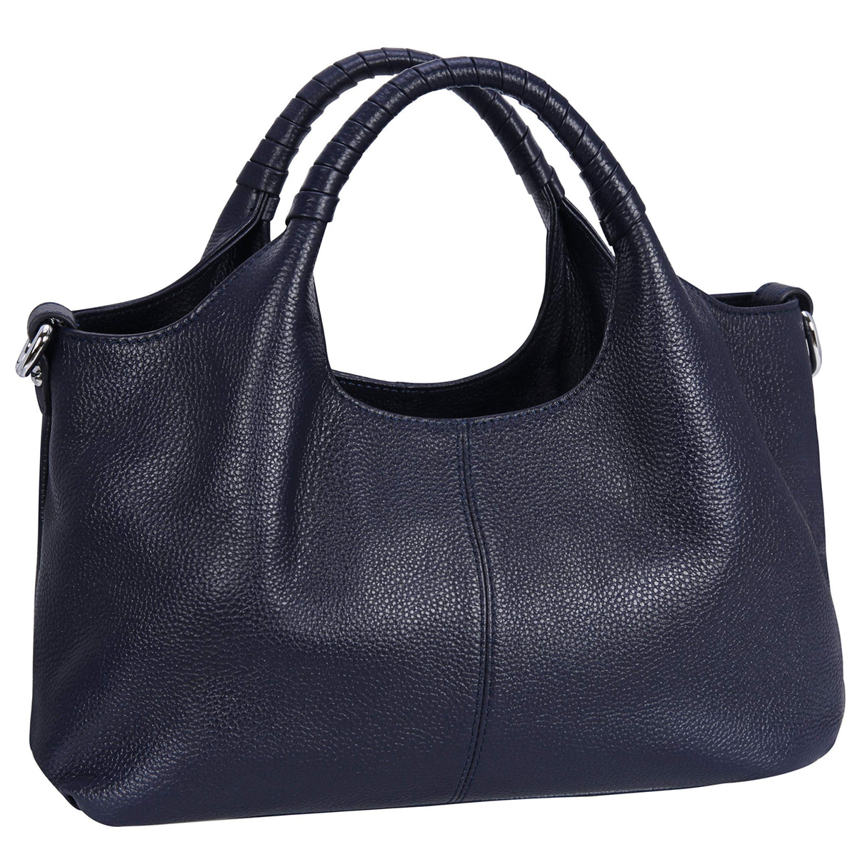 Iswee Leather Satchel Women Purse and Handbag Crossbody Shoulder Bag Hobo | Genuine Cowhide Leather Tote Top Handle Bag Soft & Durable Medium Size Bags with Detachable Multiple Pocketbooks Trendy