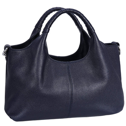 Iswee Leather Satchel Women Purse and Handbag Crossbody Shoulder Bag Hobo | Genuine Cowhide Leather Tote Top Handle Bag Soft & Durable Medium Size Bags with Detachable Multiple Pocketbooks Trendy