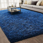 Ophanie Area Rugs for Living Room Bedroom, Upgrade Non-Slip Fluffy Soft Grey Shag Carpet, Indoor Floor Gray 4x6 Fuzzy Shaggy Living Room Plush Rug for Kids Home Dorm Decor Aesthetic