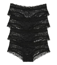 Victoria's Secret Women's Lace Cheeky Underwear, Minimal Coverage Panties for Women, Multi Pack (XS-XXL)