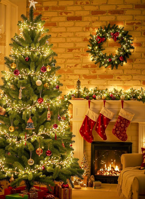 Brightown Fairy Lights Battery Operated, 10Ft 120 LED Firecracker String Lights, Waterproof Silver Wire Starry Firefly Light for DIY Wreath Weeding Indoor Outdoor Christmas Decorations