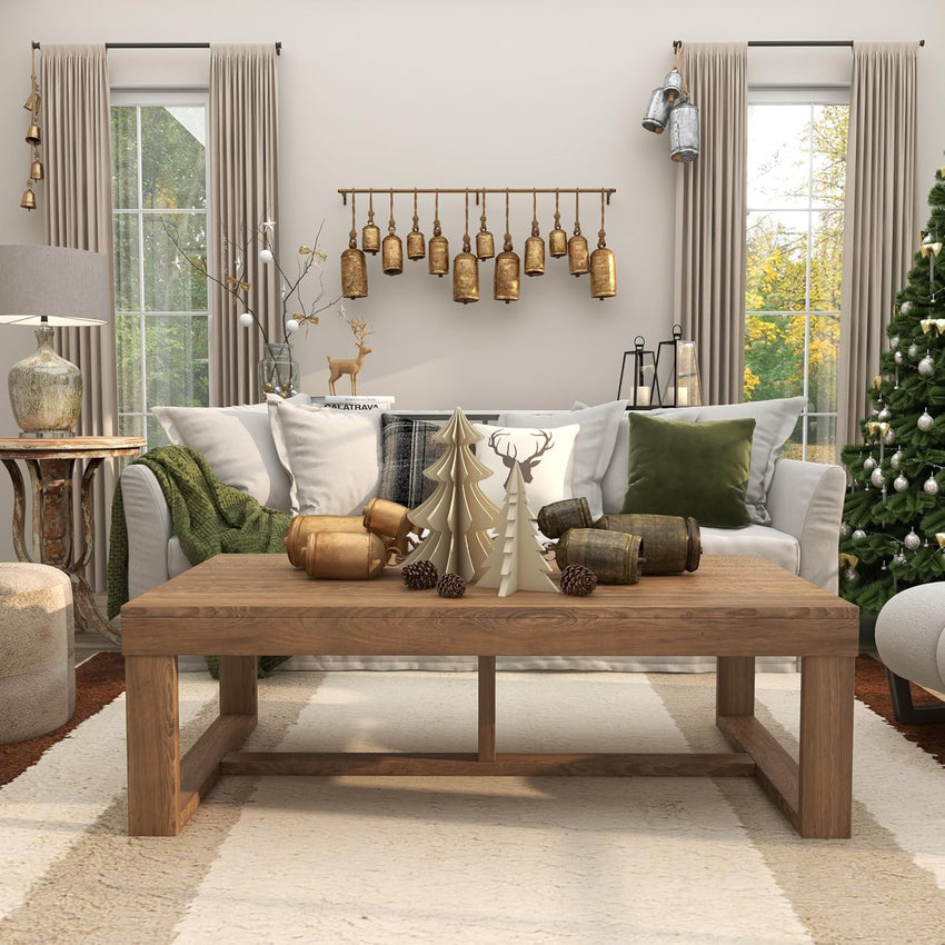 Deco 79 Rustic Metal Cowbell Decorative Bells, 4" x 3" x 29.01", Gold