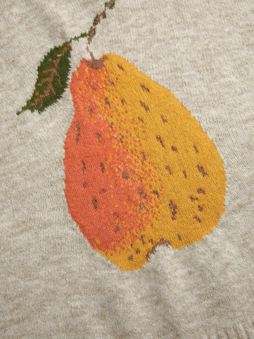 CIDER Women’s Sweater Vest Knit Sleeveless Pear Cute Graphic Sweater Vest Tank Top Fall Outfits