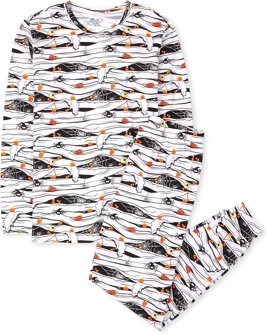 The Children's Place Family Matching, Christmas and Holiday Pajama Sets, Cotton