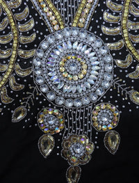 KoC Women's Kaftan Maxi Dress Farasha Caftan KFTN116-White