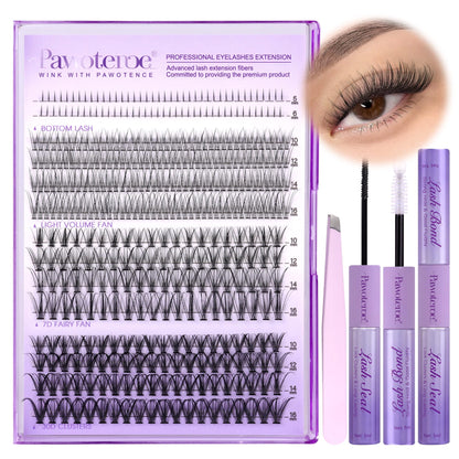 20D&30D KIT with light&bottom lashes