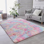 TABAYON Shaggy Navy Blue Rug, 2x3 Area Rugs for Living Room, Anti-Skid Extra Comfy Fluffy Floor Carpet for Indoor Home Decorative