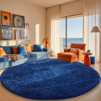 Ophanie Area Rugs for Living Room Bedroom, Upgrade Non-Slip Fluffy Soft Grey Shag Carpet, Indoor Floor Gray 4x6 Fuzzy Shaggy Living Room Plush Rug for Kids Home Dorm Decor Aesthetic