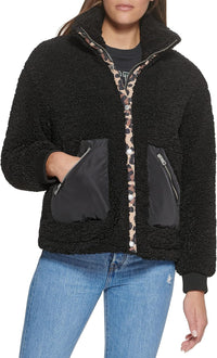 Levi's Women's Sherpa Teddy Jacket (Standard & Plus Sizes)