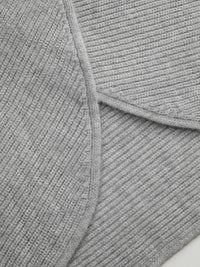 CIDER Cropped Sweaters for Women Trendy Wrap Sweater Bell Sleeve Ribbed Knit Pullover Sweater Fall Outfits