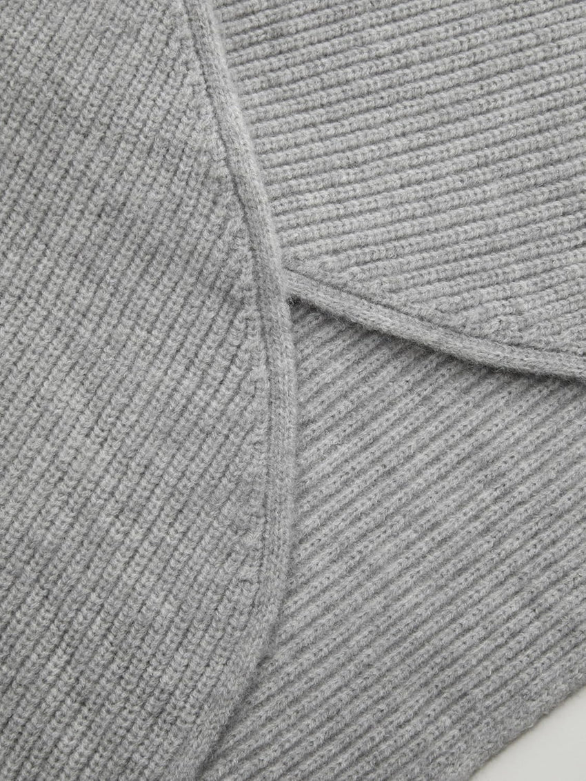 CIDER Cropped Sweaters for Women Trendy Wrap Sweater Bell Sleeve Ribbed Knit Pullover Sweater Fall Outfits