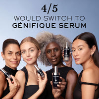 Lancôme Génifique Ultimate Dual Recovery Face Serum- Anti-Aging Serum Visibly Improves Fine Lines, Rough Texture, Plumpness and Even Skintone - with Beta Glucan and, Hyaluronic Acid