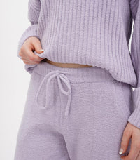 DAVID ARCHY Fleece Pajamas Women Warm Winter Fuzzy Cozy Pjs Sets Soft Comfy Long Sleeve Tops and Pants Sleepwear Loungewear