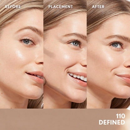 CoverGirl Trublend Skin Enhancer Contour Stick Balm, 110 Defined Contour, Vegan Formula, Easy to Use, Glides on Effortlessly, Non-Greasy, Doesn't Crease, 0.21oz