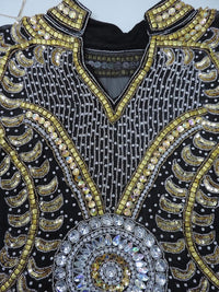 KoC Women's Kaftan Maxi Dress Farasha Caftan KFTN116-White