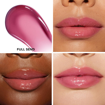 Too Faced Lip Injection Maximum Plump Extra Strength Lip Plumper Gloss | Hydrating + Plumping, 0.14 Fl Oz, Original