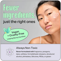 Bubble Skincare Slam Dunk Face Moisturizer for Dry Skin (50ml) + Fresh Start Exfoliating Gel Cleanser (50 ml)