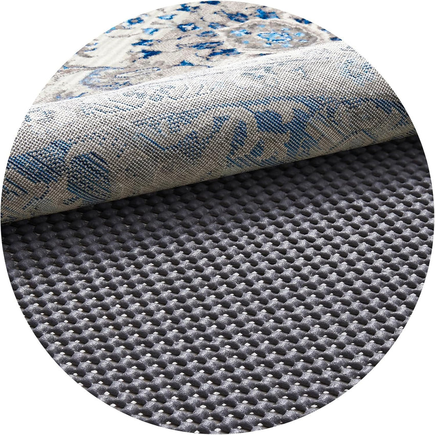 Veken Non Slip Rug Pad Gripper 8 x 10 Feet Extra Thick Pads for Any Hard Surface Floors, Keep Your Rugs Safe and in Place, Under Carpet Anti Skid Mat