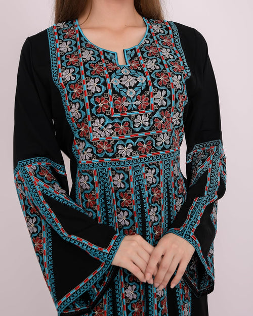 for Womens Abayas - Embroidered Thobe for Women