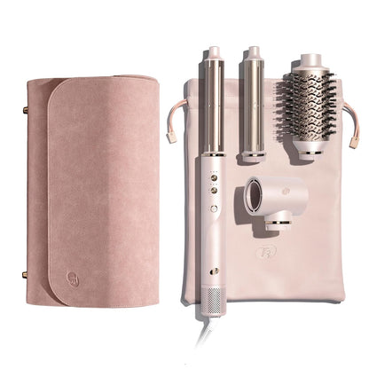 T3 Aire 360 Multi-Styler & Blowout System with Luxe Carrying Case, Rapid Drying Hair Dryer, Ceramic Curling Attachments, Oval Brush & Drying Concentrator | Blowouts & Long-Lasting Curls