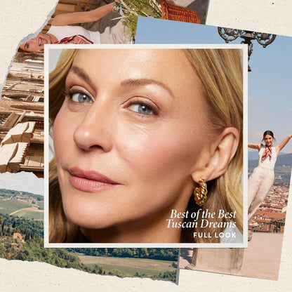 LAURA GELLER NEW YORK The Best of the Best Baked Palette - Tuscan Dreams - Full Size - Includes Bronzer, Blush, Highlighter and 6 Eyeshadows - Travel-Friendly (Best of the Best Tuscan Dreams)