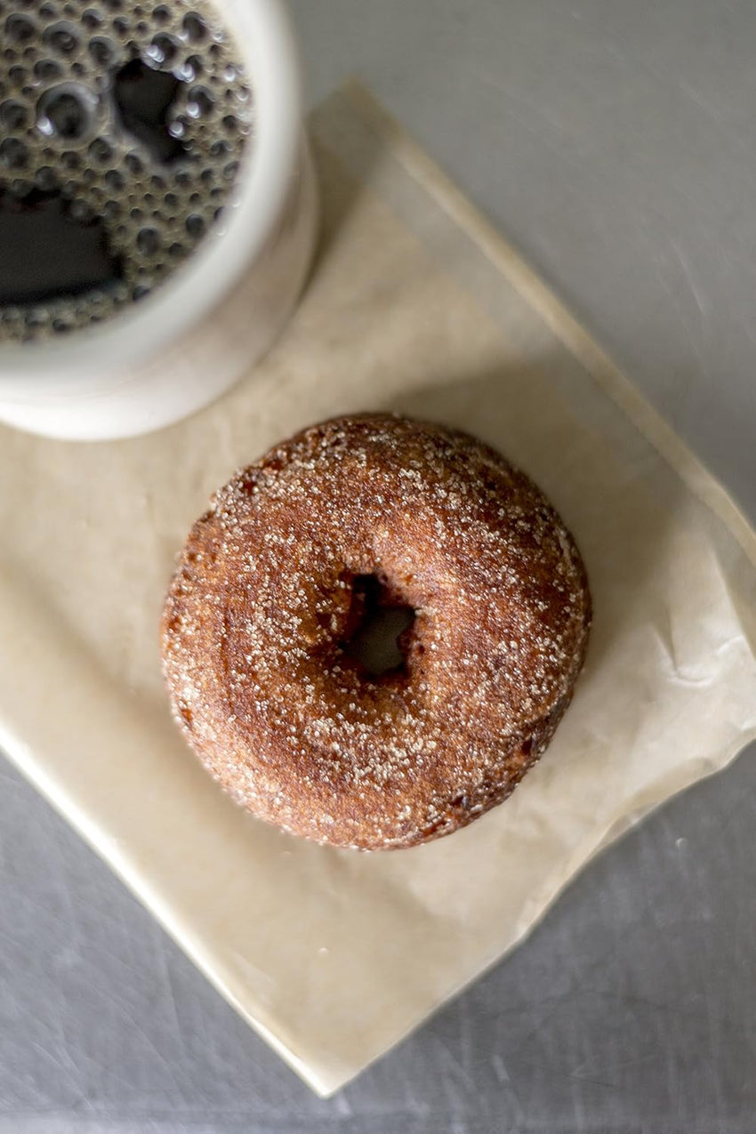 Carpe Donut Organic Apple Cider Cinnamon Sugar or Plain Donut (Cinnamon Sugar, 72)