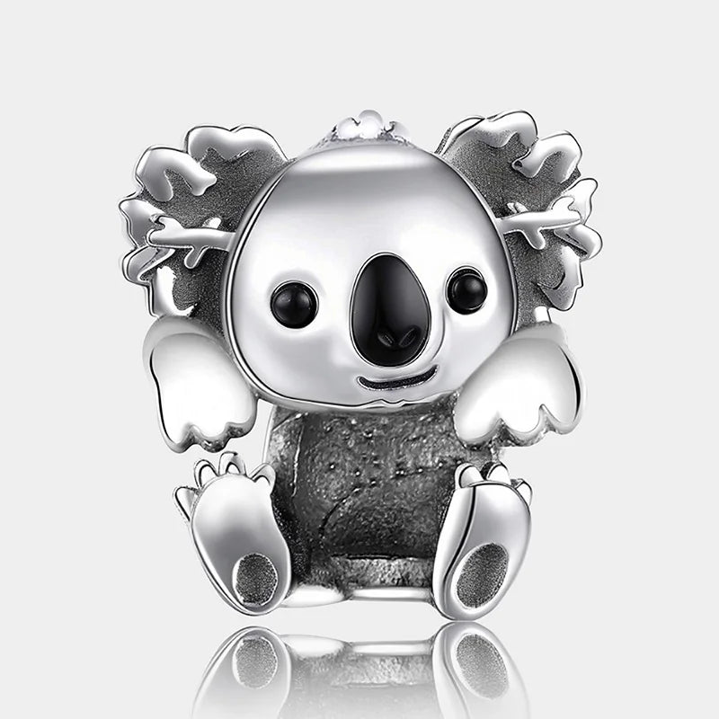 925 Silver Plated Elephant Moon Perfume Heart Firefly Beads Diy Bracelet Necklace Making Gift Of High Quality Fashion Jewelry - 7DAY'S