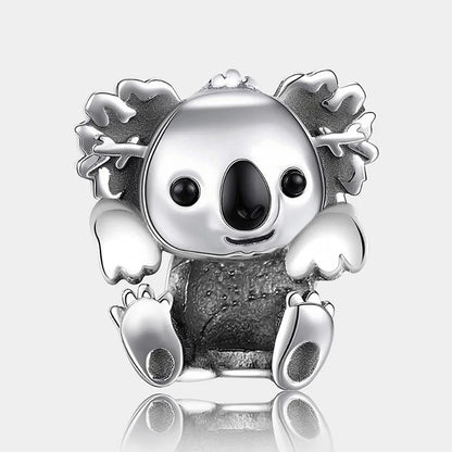 925 Silver Plated Elephant Moon Perfume Heart Firefly Beads Diy Bracelet Necklace Making Gift Of High Quality Fashion Jewelry - 7DAY'S