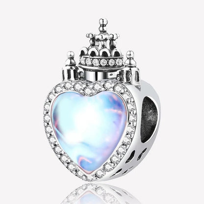 925 Silver Plated Elephant Moon Perfume Heart Firefly Beads Diy Bracelet Necklace Making Gift Of High Quality Fashion Jewelry - 7DAY'S
