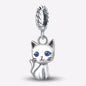 925 Silver Plated Elephant Moon Perfume Heart Firefly Beads Diy Bracelet Necklace Making Gift Of High Quality Fashion Jewelry - 7DAY'S