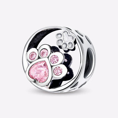 925 Silver Plated Elephant Moon Perfume Heart Firefly Beads Diy Bracelet Necklace Making Gift Of High Quality Fashion Jewelry - 7DAY'S