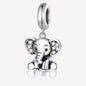 925 Silver Plated Elephant Moon Perfume Heart Firefly Beads Diy Bracelet Necklace Making Gift Of High Quality Fashion Jewelry - 7DAY'S
