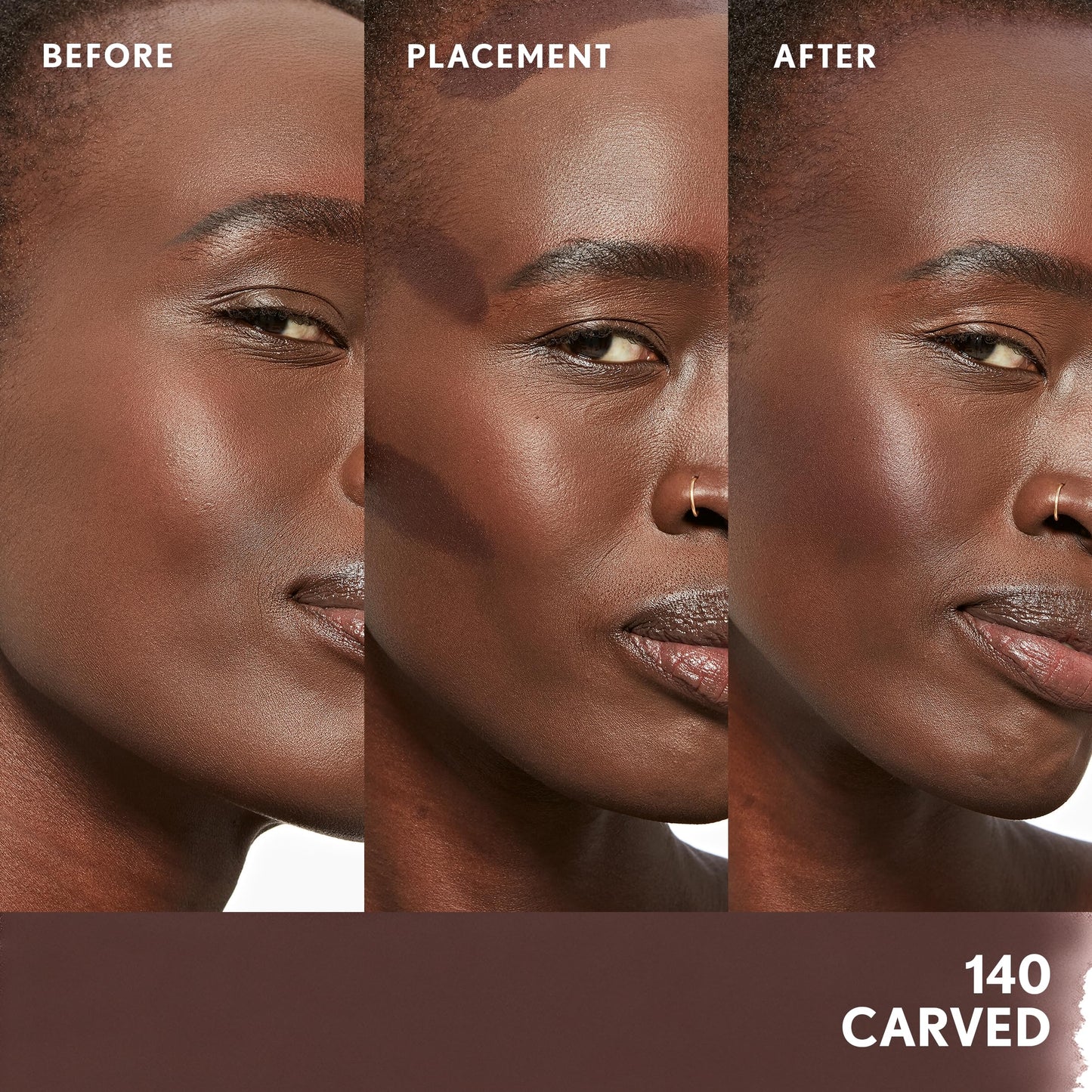 CoverGirl Trublend Skin Enhancer Contour Stick Balm, 110 Defined Contour, Vegan Formula, Easy to Use, Glides on Effortlessly, Non-Greasy, Doesn't Crease, 0.21oz