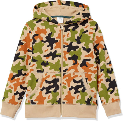 Amazon Essentials Hoodies - Boys' Zip-Up Sweatshirt