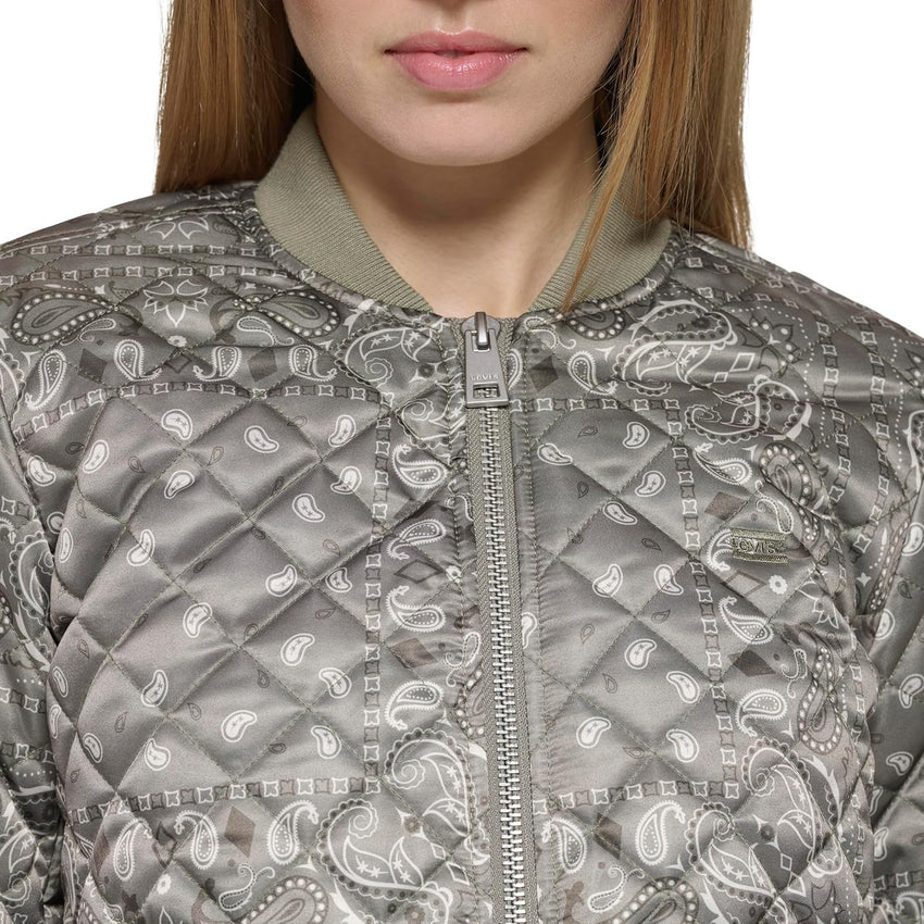 Levi's Women's Diamond Quilted Bomber Jacket With Front Pockets - Regular & Plus Sizes