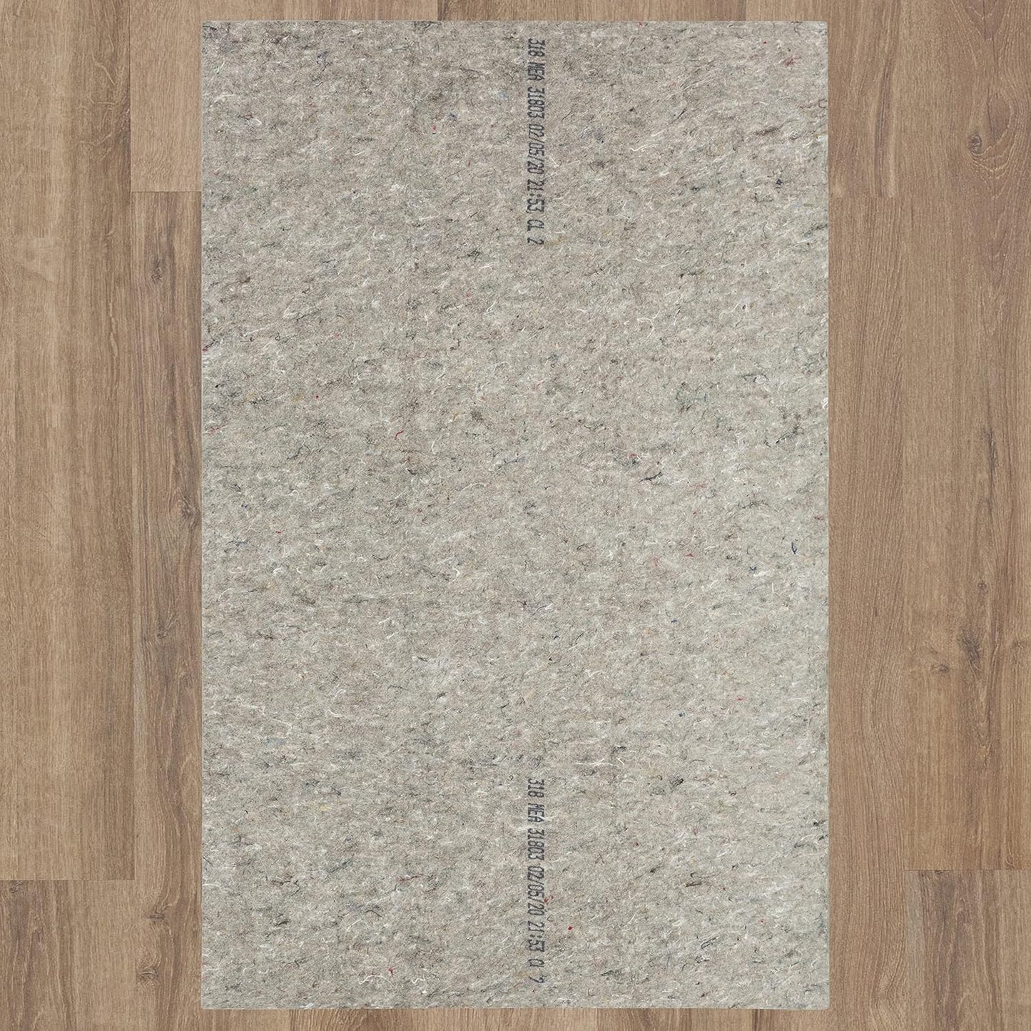 Mohawk Home 8' x 10' Non Slip Grip Rug Pad 1/4" Thick Dual Surface Felt Cushion + Rubber Gripper - Safe for All Floors