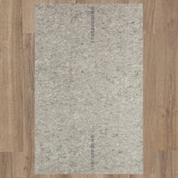 Mohawk Home 8' x 10' Non Slip Grip Rug Pad 1/4" Thick Dual Surface Felt Cushion + Rubber Gripper - Safe for All Floors