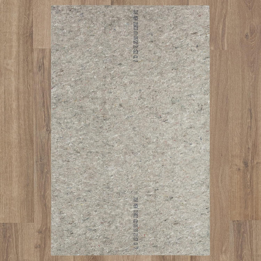 Mohawk Home 8' x 10' Non Slip Grip Rug Pad 1/4" Thick Dual Surface Felt Cushion + Rubber Gripper - Safe for All Floors