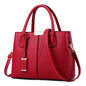 Yogodlns Women PU Tote Bag - Zipper Closure, Versatile Shoulder Handbag for Everyday Use