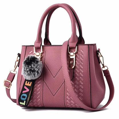 Yogodlns Embroidery Messenger Bag for Women Leather Satchel - Embroidered Design