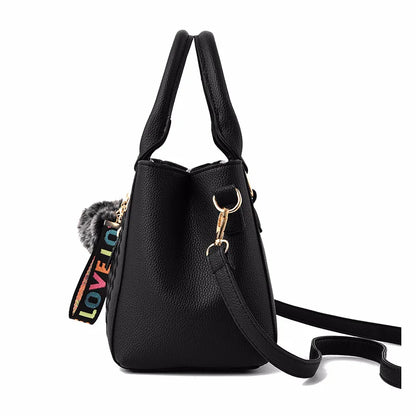 Yogodlns Embroidery Messenger Bag for Women Leather Satchel - Embroidered Design