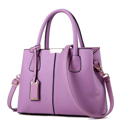 Yogodlns Women PU Tote Bag - Zipper Closure, Versatile Shoulder Handbag for Everyday Use