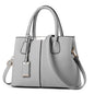 Yogodlns Women PU Tote Bag - Zipper Closure, Versatile Shoulder Handbag for Everyday Use