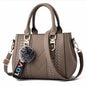 Yogodlns Embroidery Messenger Bag for Women Leather Satchel - Embroidered Design