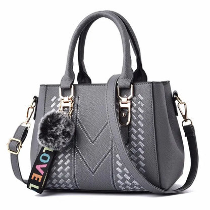 Yogodlns Embroidery Messenger Bag for Women Leather Satchel - Embroidered Design